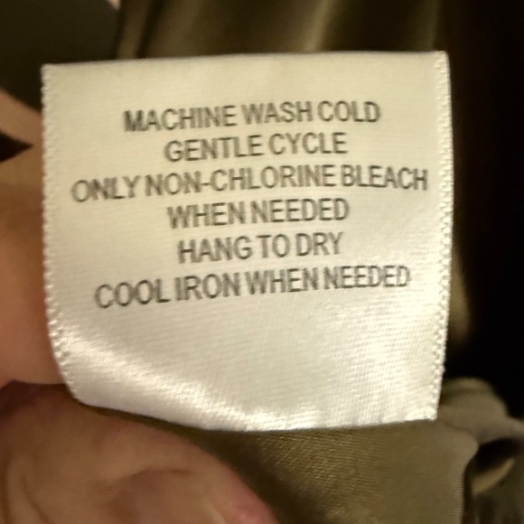 Modcloth‎ Chiffon Olive Green Pink Short Sleeve Jumpsuit Size Medium - Picture 15 of 15